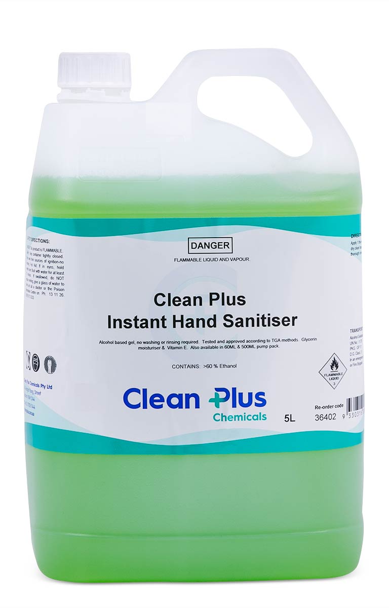 Sanitiser Instant Hand Clean Plus 5L Packaging Direct Australia