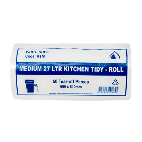 Kitchen Tidy Medium 27L (510mm x 650mm) (Carton 1000)