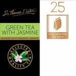 Teabag Env Jasmine Green Sir Thomas 6 Packs of 25 (Carton 150)