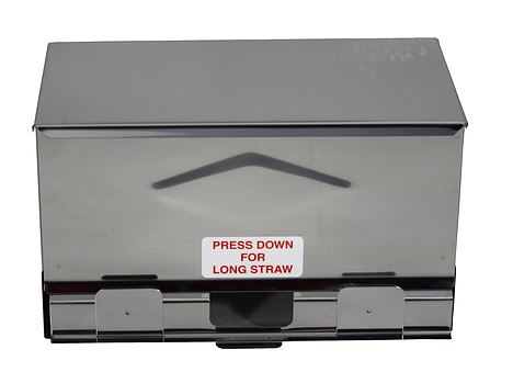 Straw Disp S/Steel Jumbo