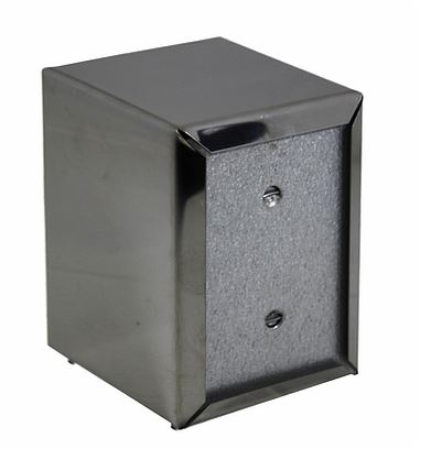 Napkin Dispenser Stainless Steel Compact, D=Fold or Economy Napkins
