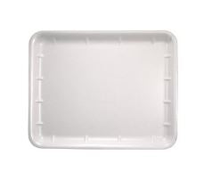 Foam Tray (14x11" x 20mm) White Shallow "Ikon" (Carton 250) (Sleeve 125)