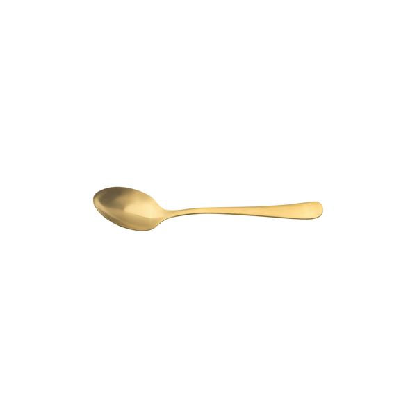 Teaspoon Metal Matt Gold Amefa Austin 142mm (Pack 12)