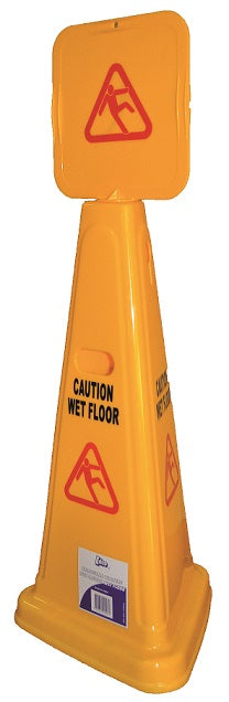 Sign Triangular Wet Floor Warning (Edco)
