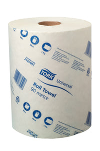 Hand Towel Roll Comm 90m x 18cm (Carton 16)