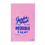 Potato Bag 2kg Printed/Punched Pink (Carton 1000) (Pack 100)