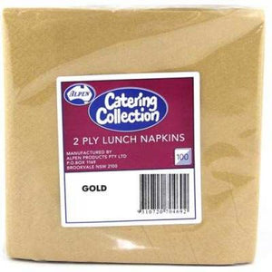 2 Ply Lunch Napkin Alpen (Carton 2000) (Pack 100)