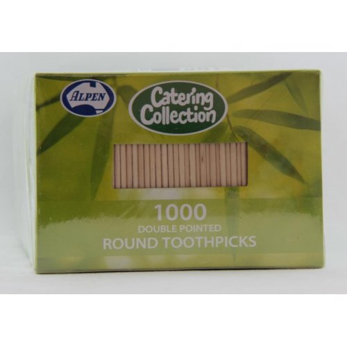 Toothpick Round Double Pointed  (Pack 1000)