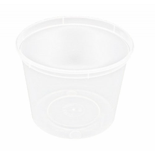 L8 Plastic Container Round 220ml (Carton 1000) (Sleeve 100)