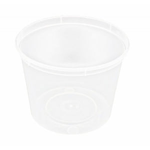 L20 Plastic Container Round 570ml (Carton 500) (Sleeve 50)