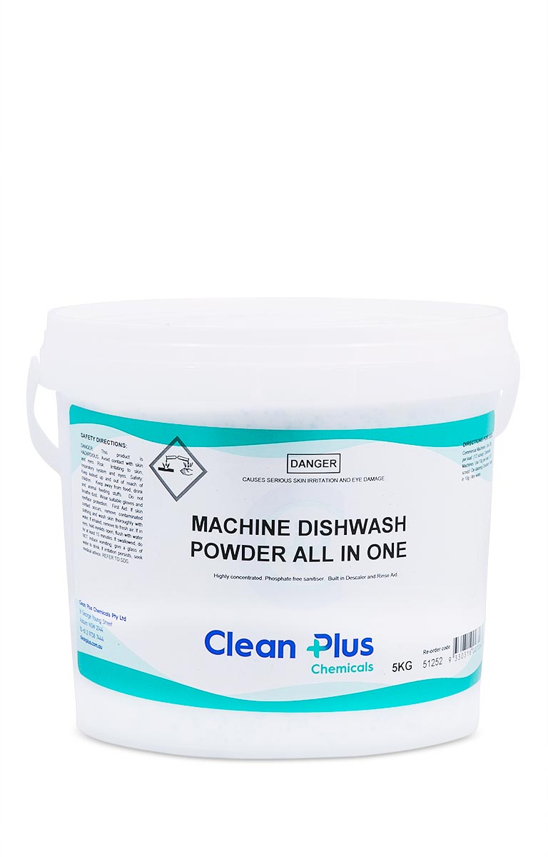 Machine Dish Powder All In One-Rinse Descaler 5 Kg