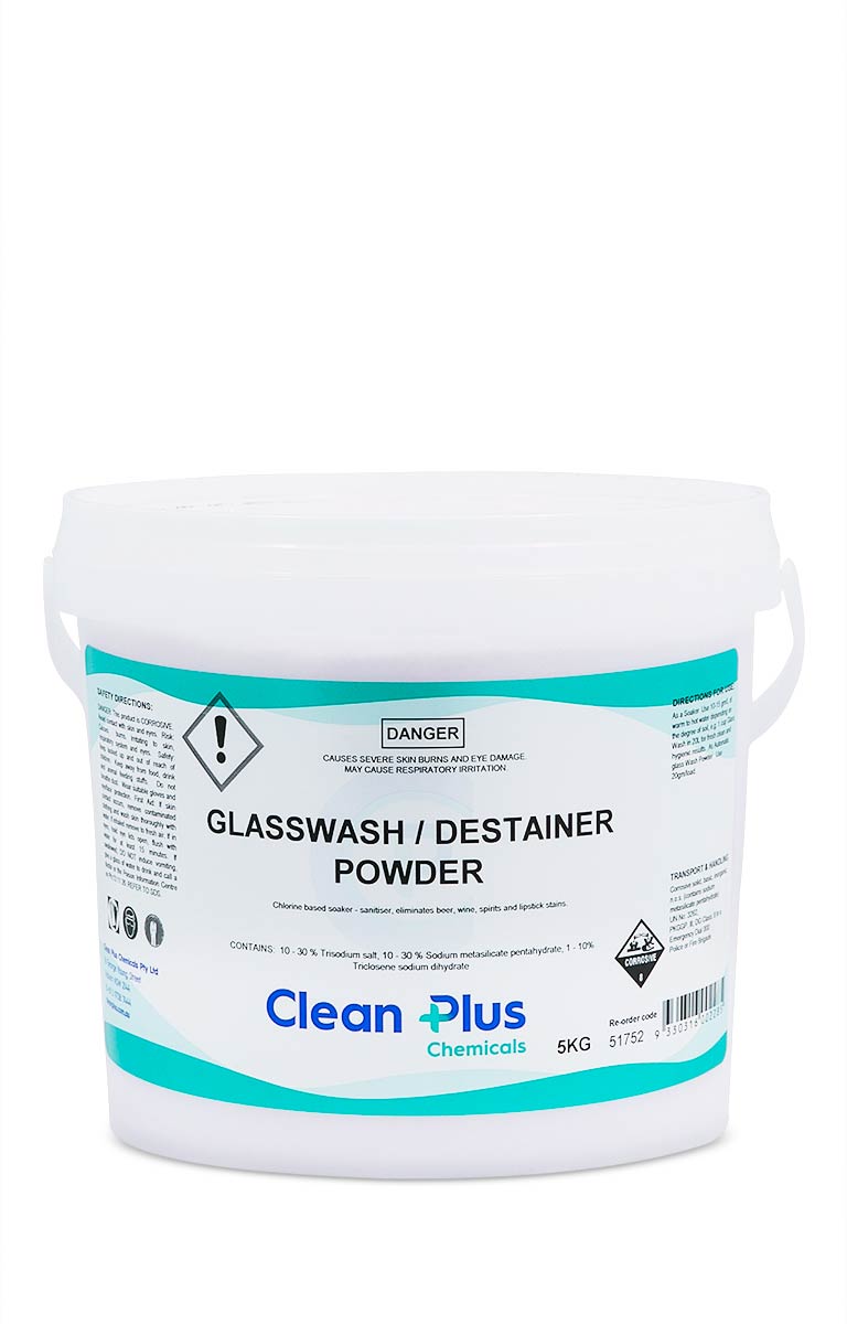 Glass Washing / Destainer Powder 5 Kg