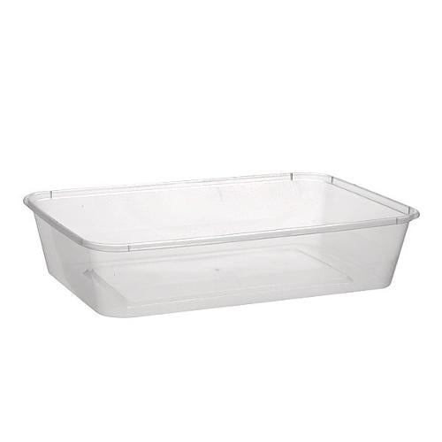 L500 Plastic Container Rectangle 500ml (Carton 500) (Sleeve 50)