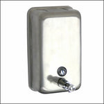 Stainless Steel Vertical Soap Dispenser 1.2 Litre