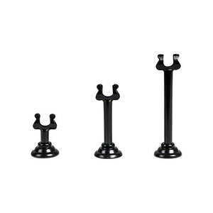 Table Menu Card Holder Harp Metal Black (Base 25mm) (Pack 12)