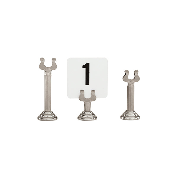 Table Menu Card Holder Harp Metal (Base 25mm) (Pack 12)