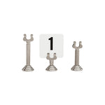 Table Menu Card Holder Harp Metal (Base 25mm) (Pack 12)