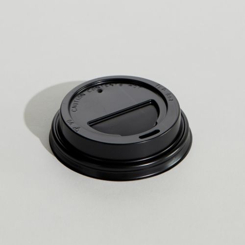 Lid Paper Pinnacle 8oz Black (Carton 1000) (Sleeve 100)