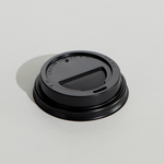 Lid Paper Pinnacle 8oz Black (Carton 1000) (Sleeve 100)