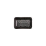 Foam Tray 8"x5" Black Open Cell "Ikon" (Carton 360)
