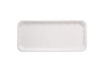 Foam Tray (11x5" x 15mm) White Shallow "Ikon" (Carton 1000)