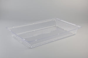 Platter Plastic 12"x19.10" Rectangle Lids