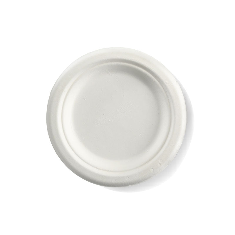 Bio Cane Plate 6" Round (Carton 1000) (125 Pack)