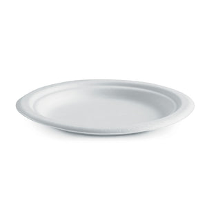 Bio Cane Plate 7"(17.78cm) Round (Carton 1000) (Sleeve 125)