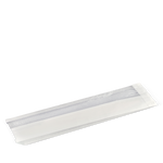 Baguette Window Bag White (390x100x35mm) (Carton 400)