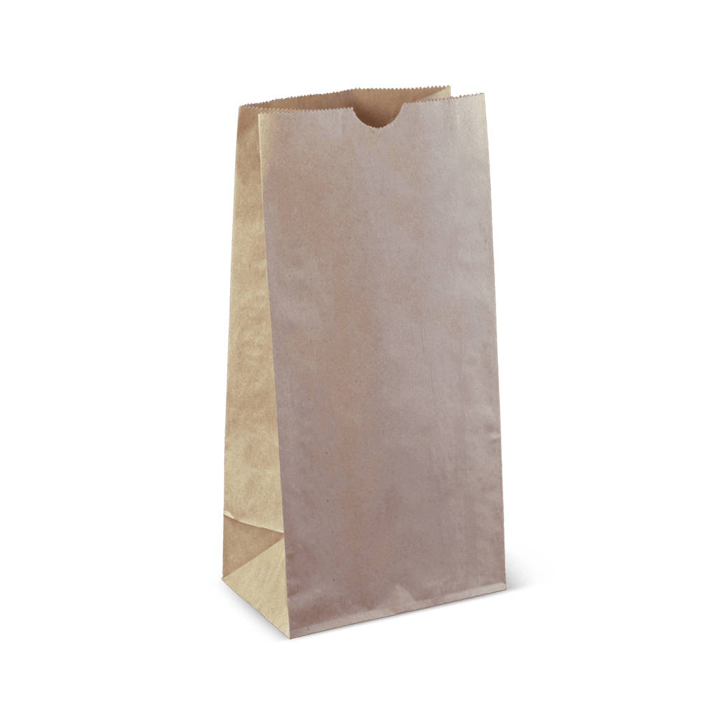 Checkout Bag Paper #08 Brown Detpak (315mm x 154mm x 100mm) (Carton 1000)