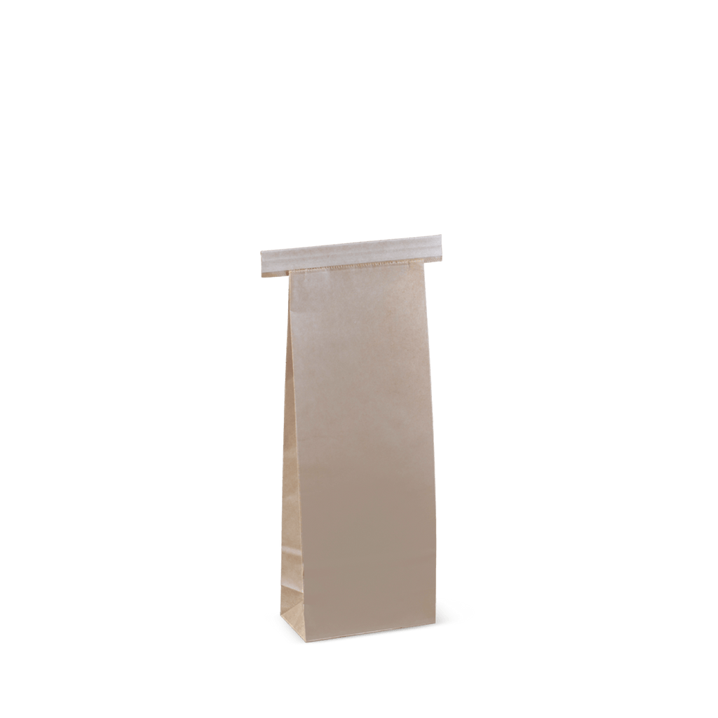 Bag Retail 250g Brown C464S0010 (235x88x47mm) Tin Tie (Carton 500) (Pack 100)