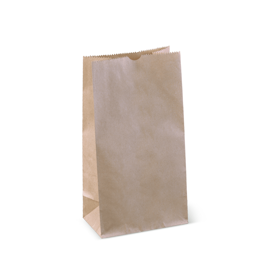 Checkout Bag Paper #06 Brown Detpak (273mm x 147mm x 92mm) (Carton 2000)