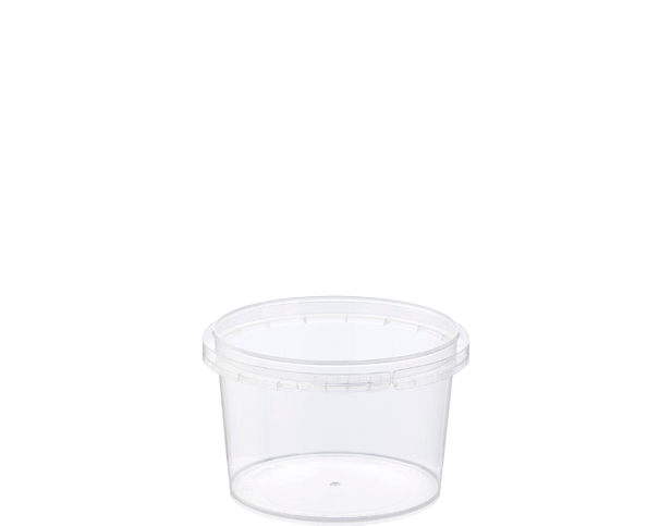 Locksafe Container Round 210ml (Small LID) (Carton 1000)  (Sleeve 50)