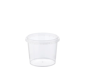 Locksafe Container Round 265ml (Small LID) (Carton 1000) (Sleeve 50)