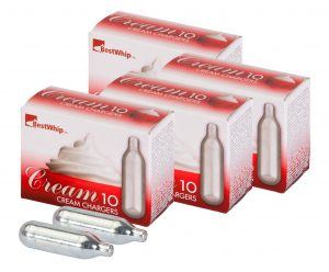 Cream Charger Bulbs 1 Pack of 10