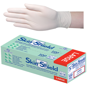 Gloves Latex Large Powder Free (10x100) (Carton 1000)