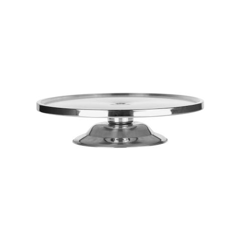 Cake Stand Stainless Steel (300x75mm)