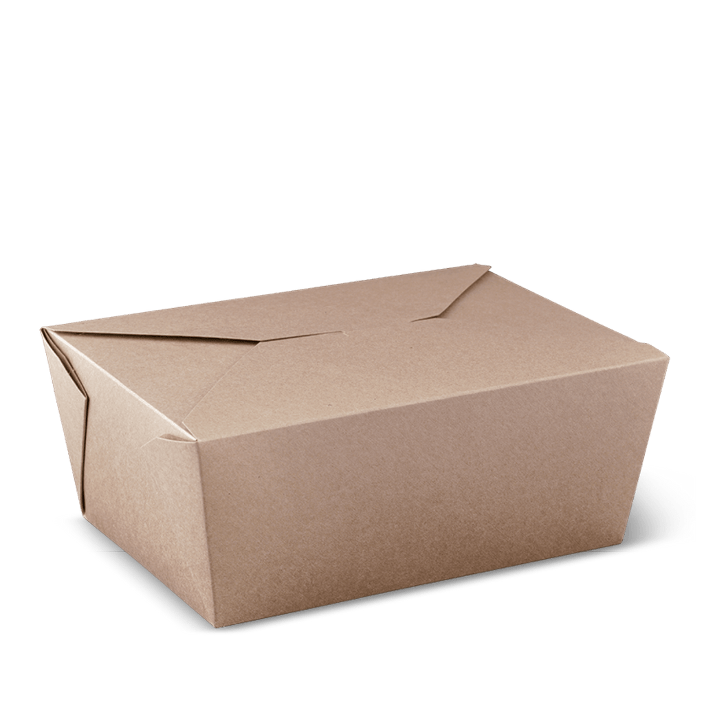 Detpak Pail-Pak No.4 Brown 72oz/2146ml (Carton 100) – Packaging Direct ...