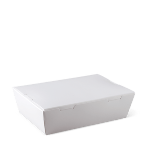 Detpak Lunch Box Small White (150x100x45mm) (Carton 200) (Sleeve 50)