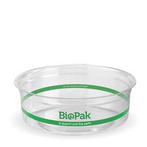 Bio Deli Bowl 240ml Plastic Clear (Carton 500) (Sleeve 50)