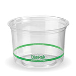 Bio Deli Bowl 500ml Plastic Clear (Carton 500) (Sleeve 50)
