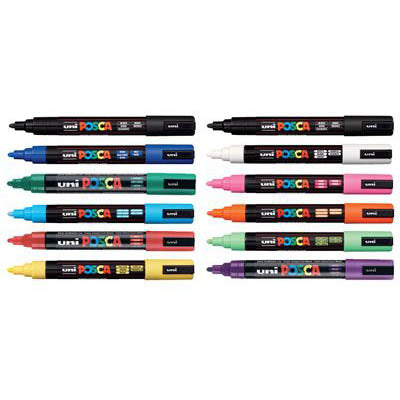 Posca Marker UNI 2.5mm Each