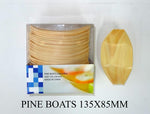 Pine Boats (50 Pieces)