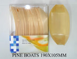 Pine Boats (50 Pieces)