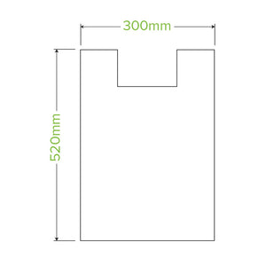 Bio Singlet Bag 20 Litre 52cmx30cmx10cm (Carton 1000)
