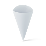 Cone Paper Hot (295mm x 192mm) Detpak Large (Carton 500)
