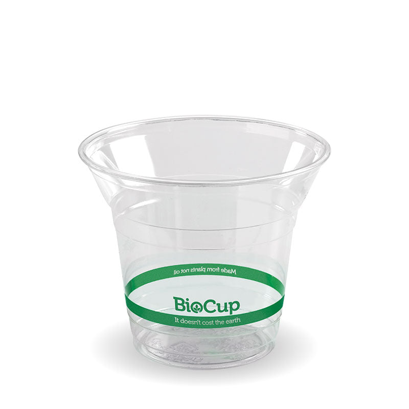 Bio Cup PLA Plastic 300ml Clear (Carton 1000) (Sleeve 50)