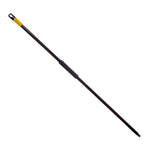 Handle Aluminium 1450x25mm H/D Bull Thread Black