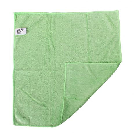 Dusting Microfibre Millentex Green 40x40cm (Pack 6)