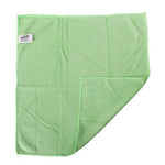 Dusting Microfibre Millentex Green 40x40cm (Pack 6)